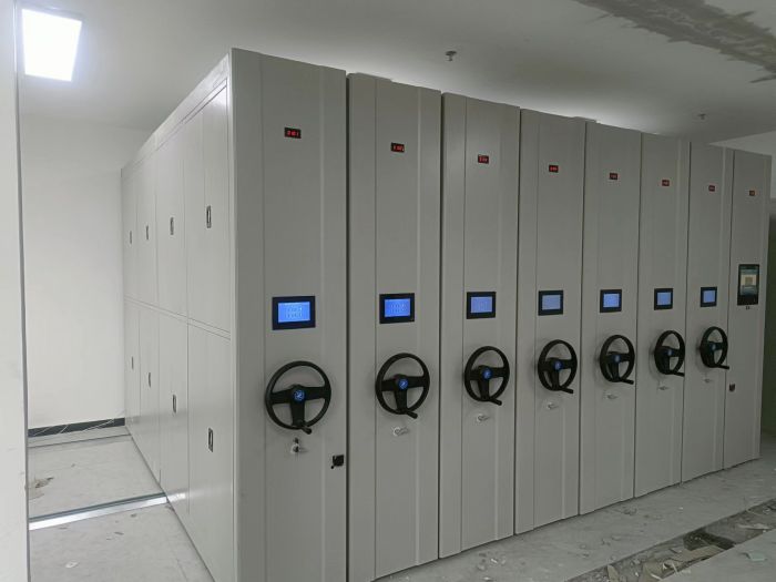 金口河電動密集柜廠家_密集檔案柜一站式供應