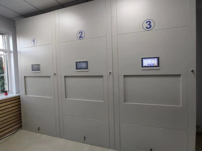 蜀山電動密集柜廠家手搖密集柜質(zhì)檢合格發(fā)貨