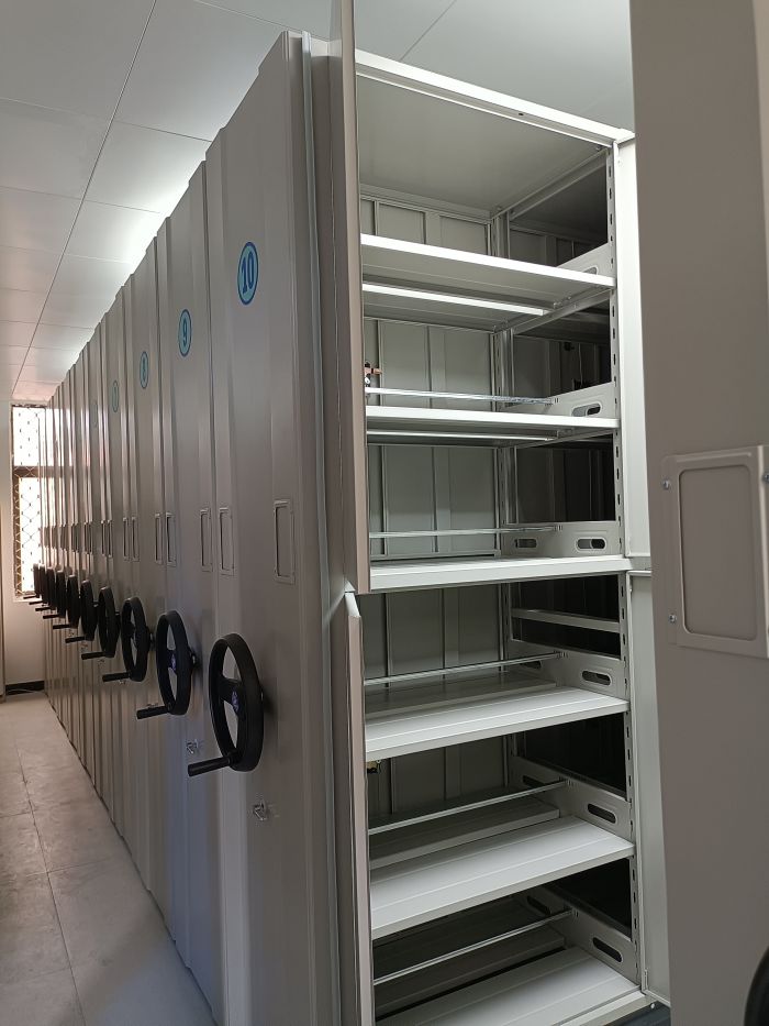 昌平底圖密集柜智能檔案柜原料層層篩選