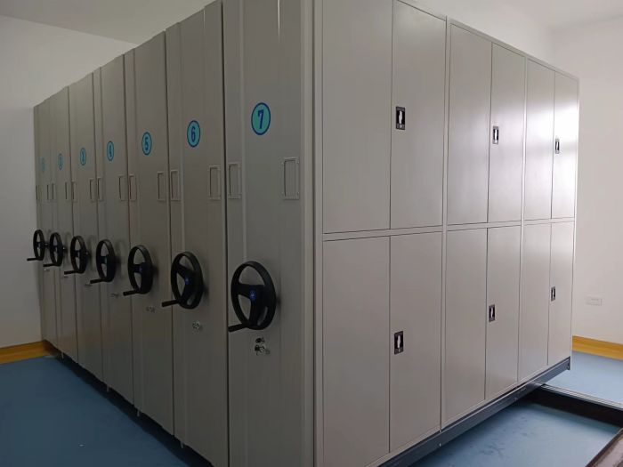 漳州底圖密集柜檔案架密集柜免費(fèi)安裝