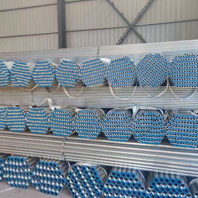 供應(yīng)批發(fā)鍍鋅帶鋼管-省心