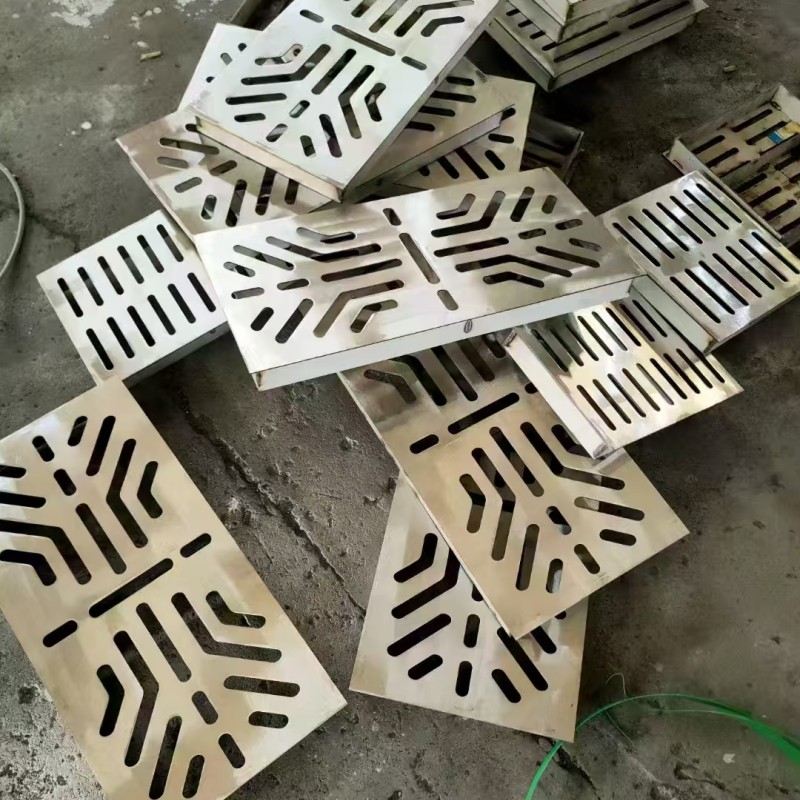 不銹鋼防滑溝蓋板580*300*25廠家地址建通鑄造廠家