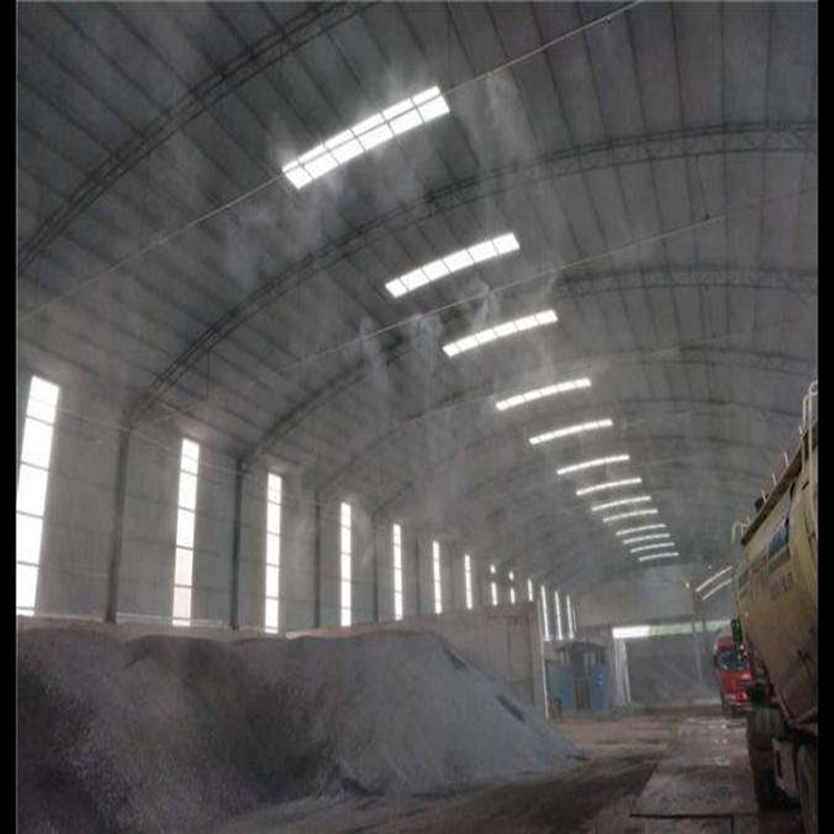 信陽淮濱砂石廠房噴淋降塵