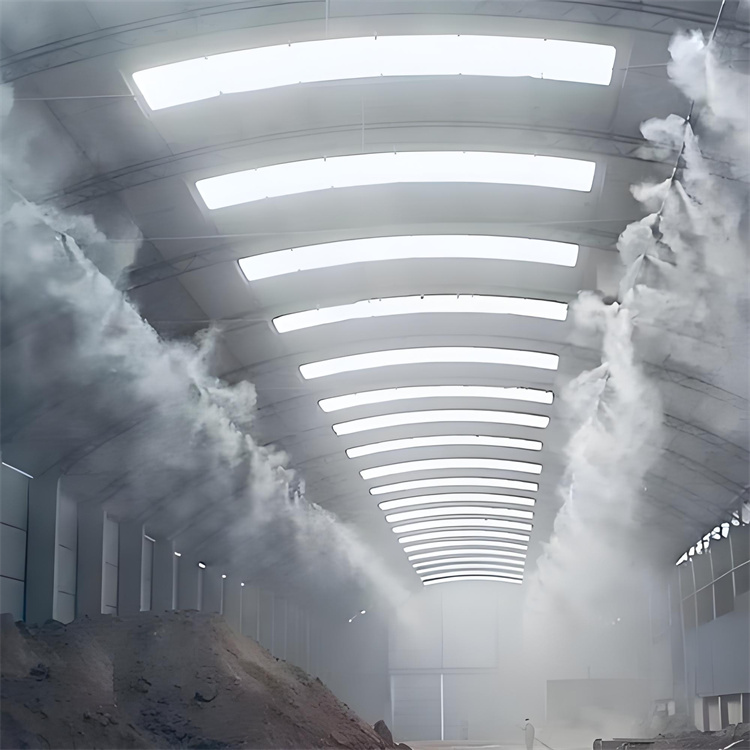 江門蓬江砂石廠房噴淋降塵公司-加工廠