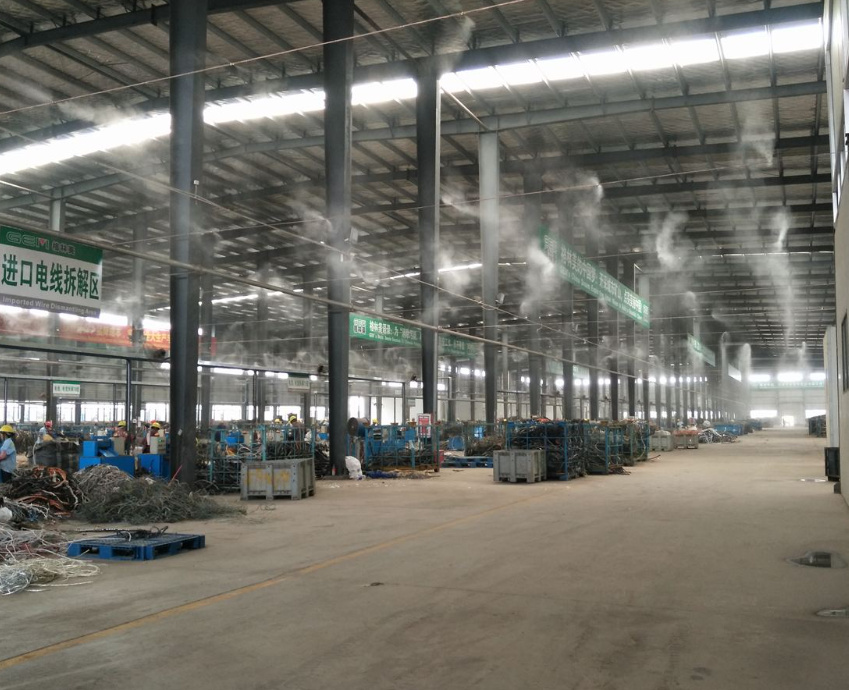 益陽南縣攪拌站噴淋降塵優(yōu)選品牌