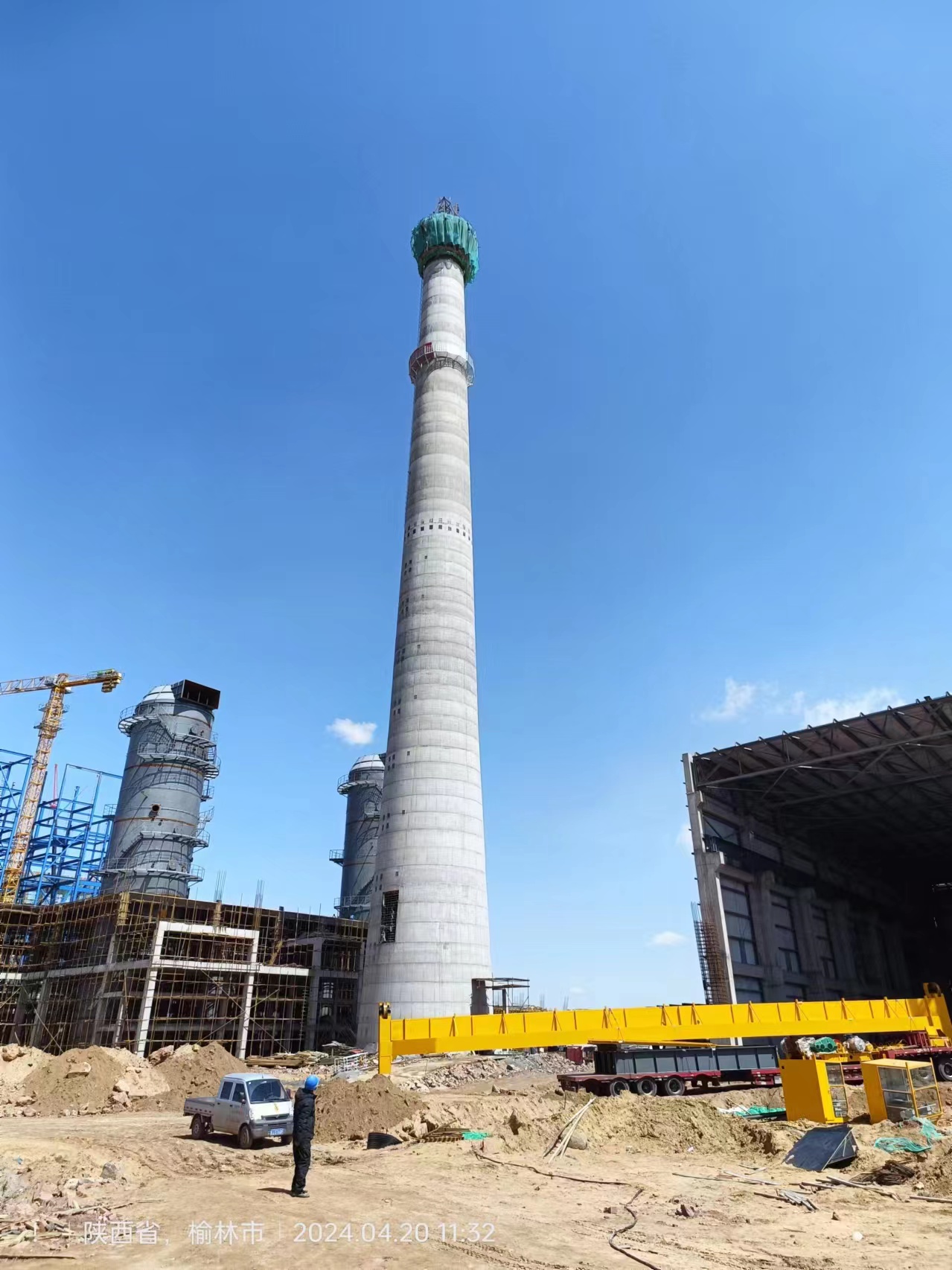 舊煙囪內(nèi)部防腐