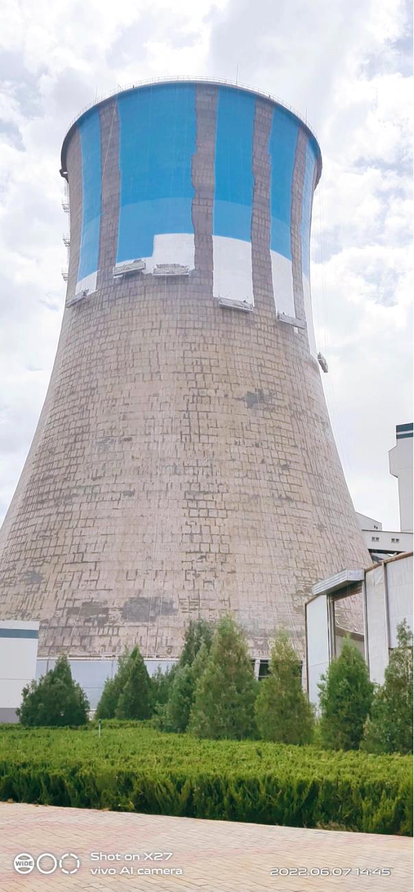 柳州市彩繪涼水塔美化圖片