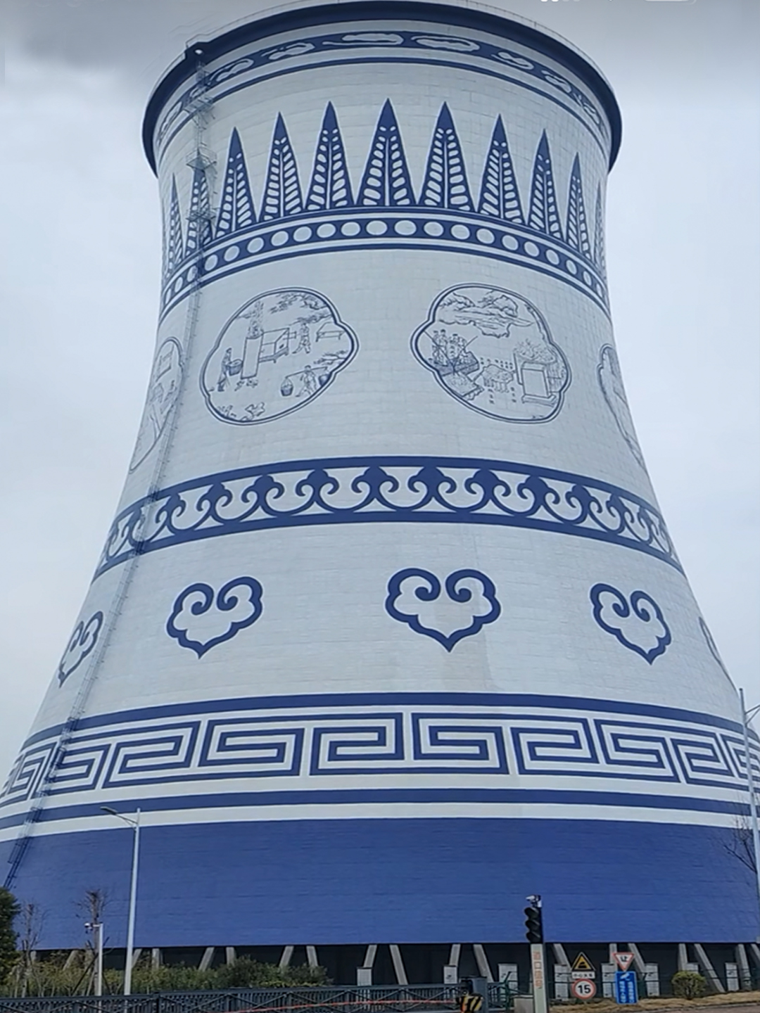 金昌市涼水塔彩繪美化圖