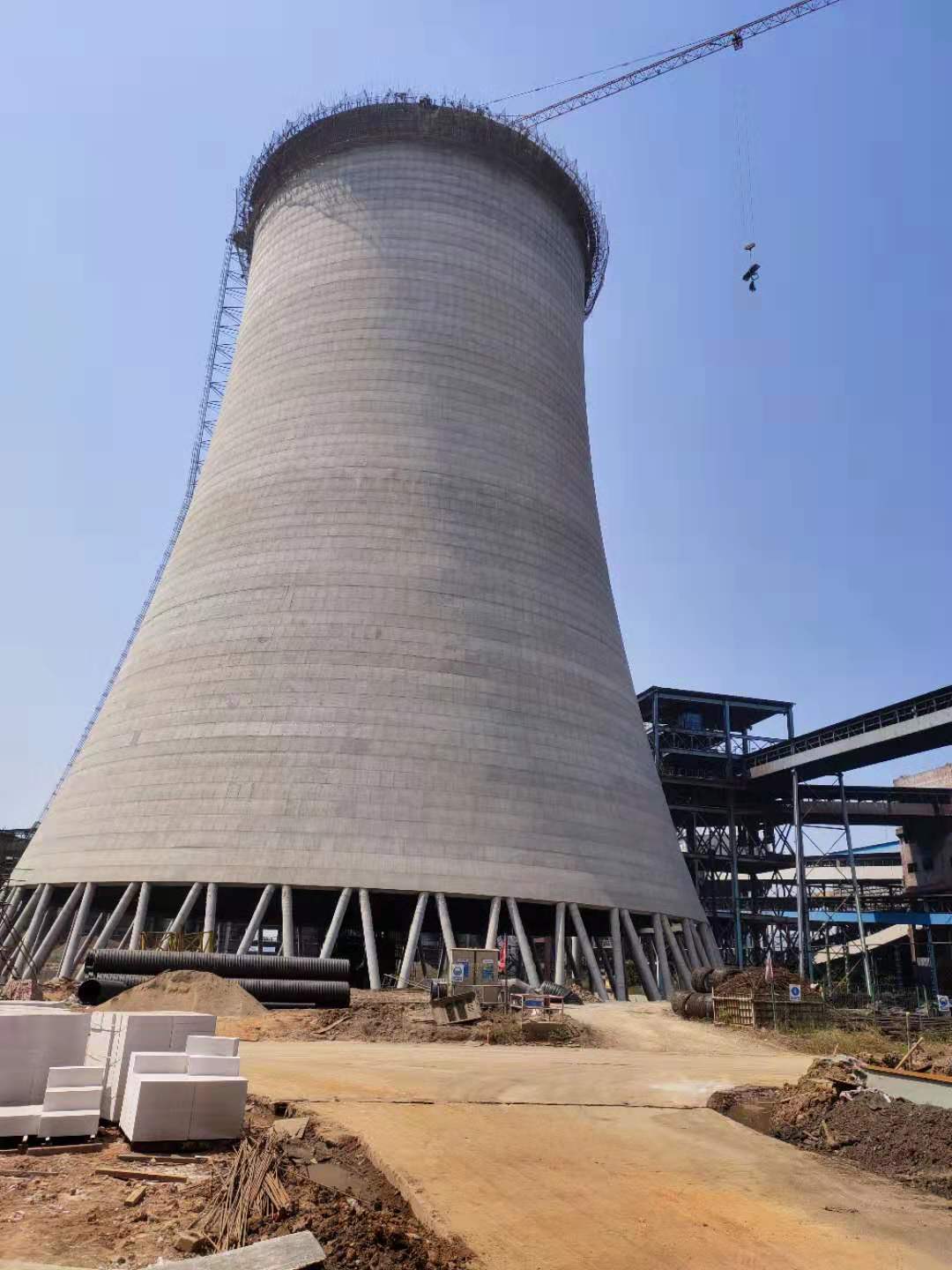 焦作市冷卻塔畫藍(lán)天白云專家