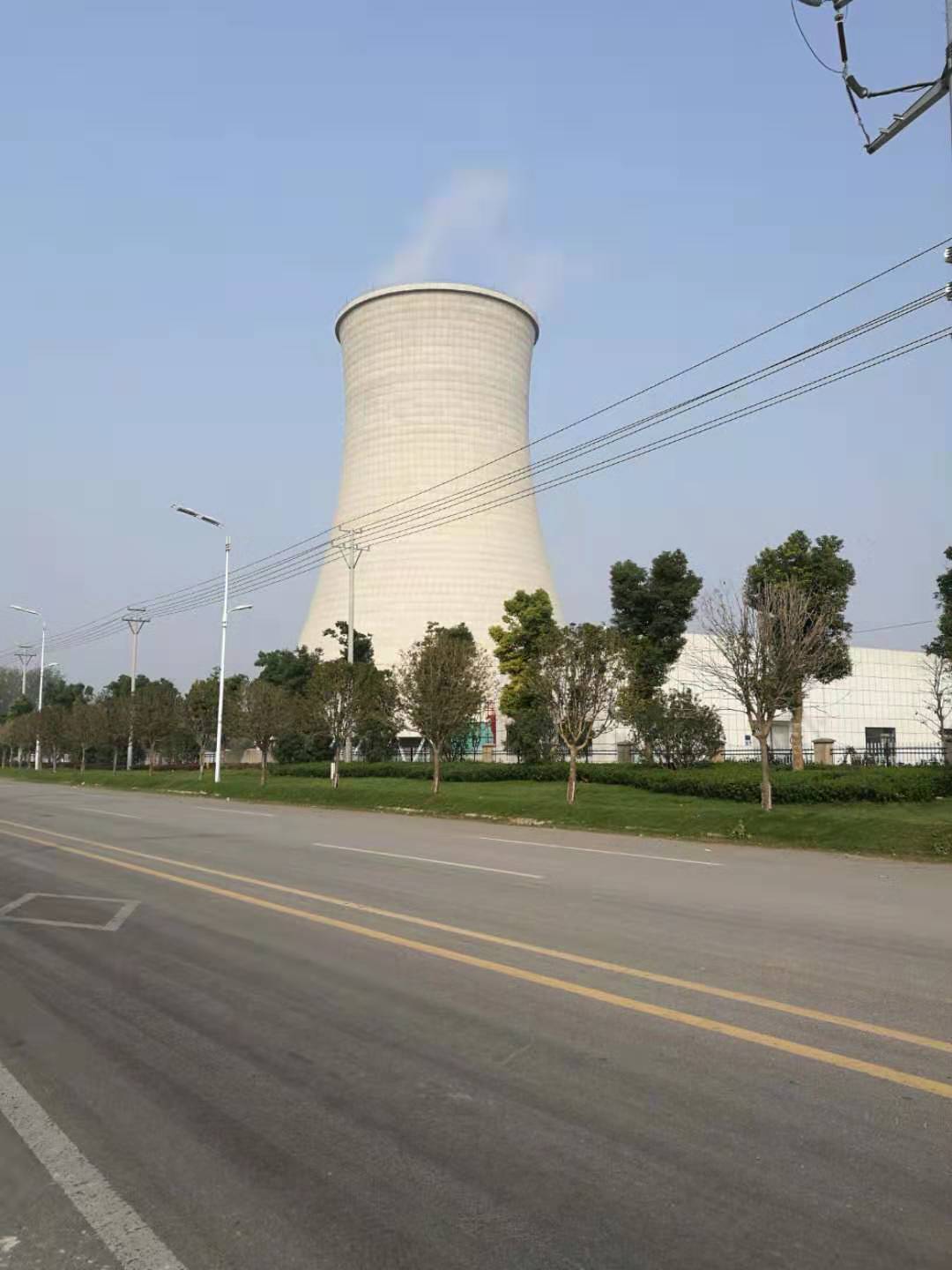 冷卻塔畫藍天白云專家