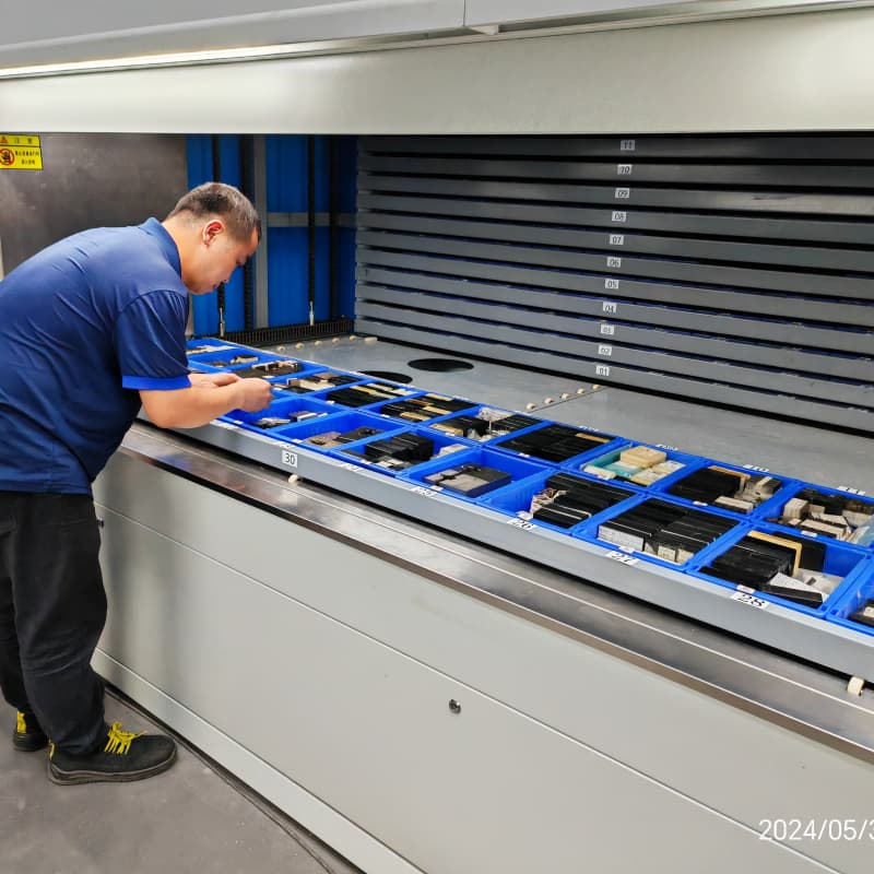 興安CNC精準機械手存取刀具柜圖片星龍