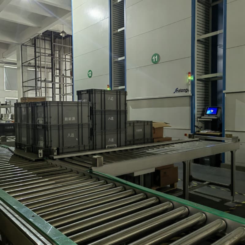 石家莊趙縣帶機械手的水平零部件分揀回轉(zhuǎn)柜廠家圖片