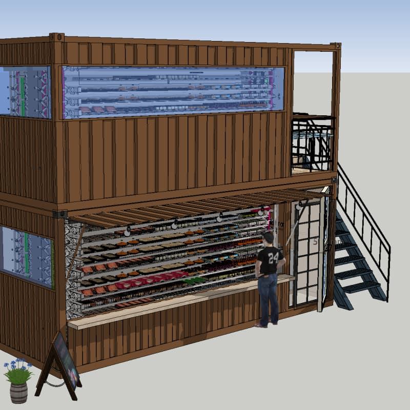 天峨自動(dòng)升降柜水平回轉(zhuǎn)貨柜細(xì)節(jié)決定成敗