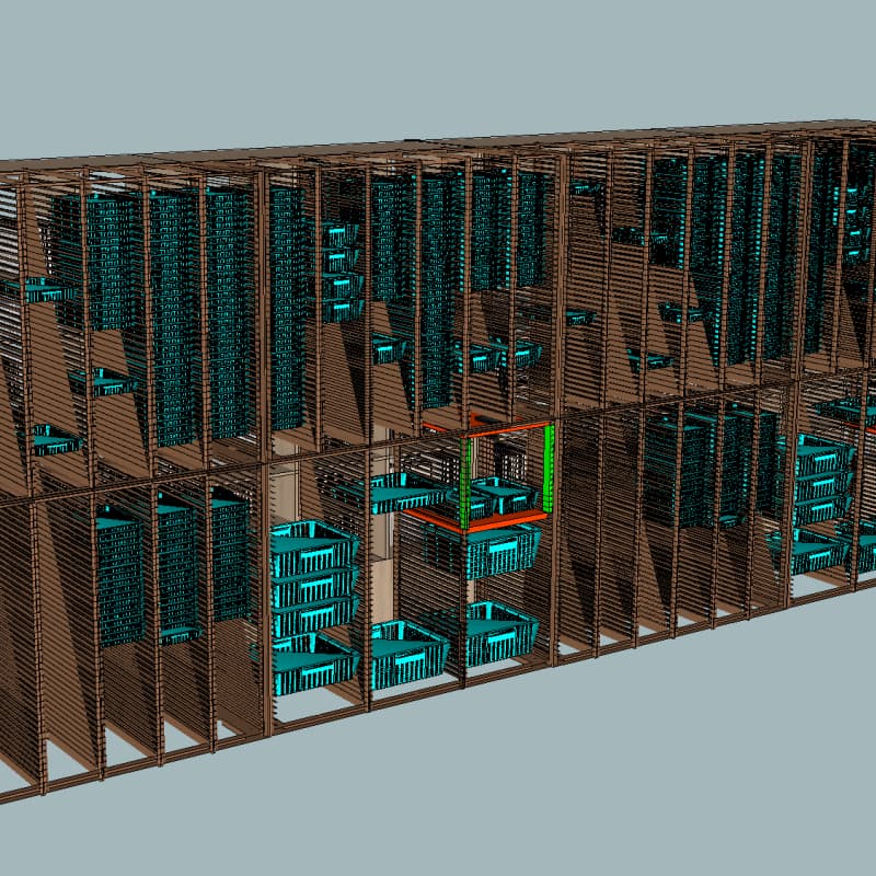 陽曲自動升降柜垂直升降貨柜主推產品
