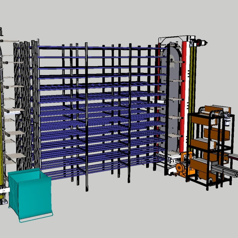 襄陽超長型材的凸出工作臺垂直升降柜近期行情東勝機械