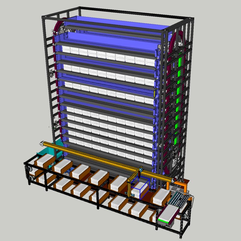 買桂林七星自動回轉(zhuǎn)柜怎么維護(hù)必看-廠家直銷