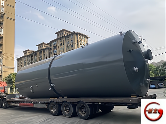 設(shè)備發(fā)貨四川德陽鋼襯塑反應(yīng)槽防腐材料