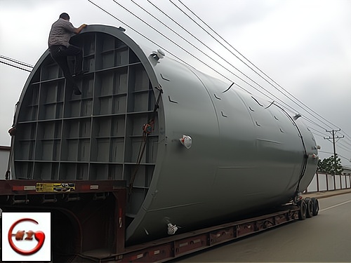 設備發(fā)貨遼寧鞍山鋼襯塑反應罐技術工藝