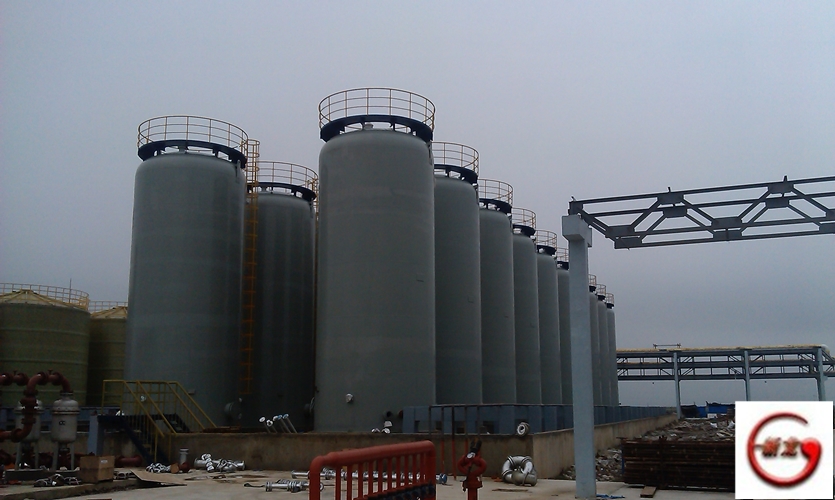 內(nèi)蒙古鄂爾多斯立式10立方米鋼襯PE儲罐