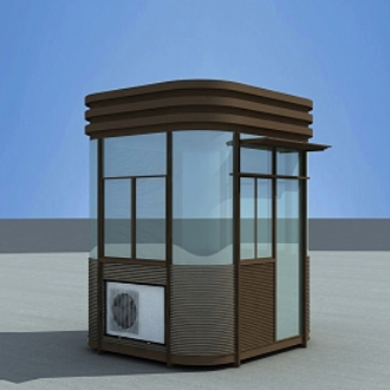 宜春市防腐木小木屋崗亭定制固亭金屬制品