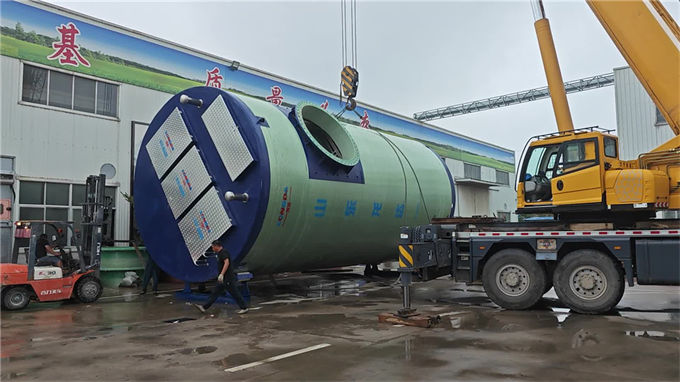 新津一體化泵站_污水泵站一體化用的放心