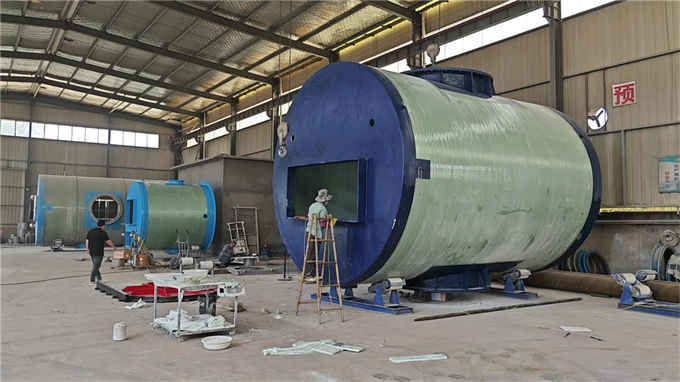 廣元一體化泵站玻璃鋼泵站品質(zhì)好才是硬道理