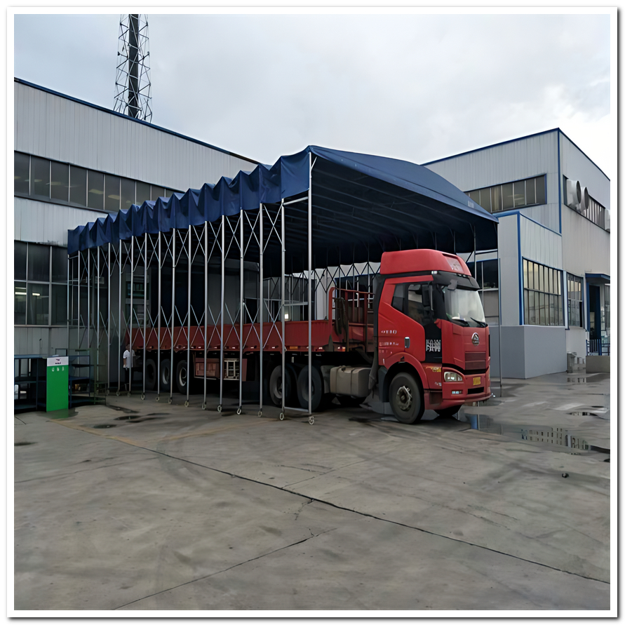 環(huán)縣推拉雨棚推拉活動雨棚用的放心