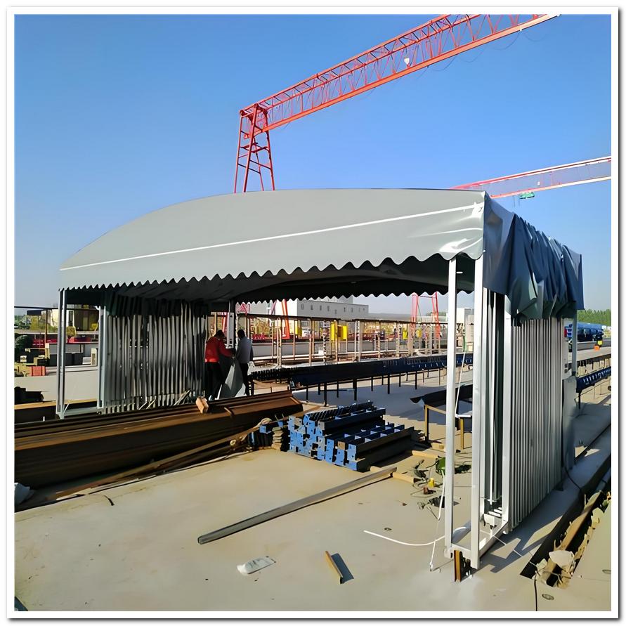 馬關推拉雨棚移動推拉篷定制銷售售后為一體