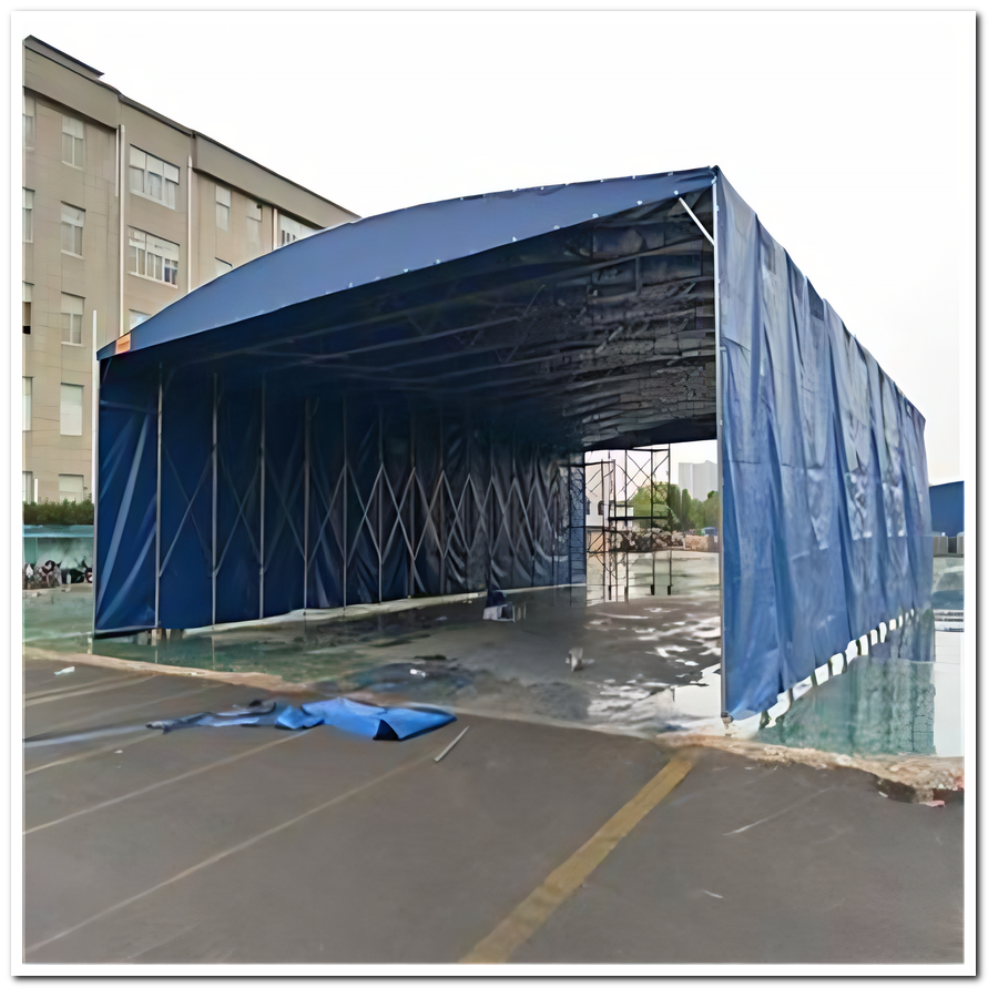 鳳陽縣移動式停車蓬/鳳陽縣膜結(jié)構(gòu)景觀棚停車棚