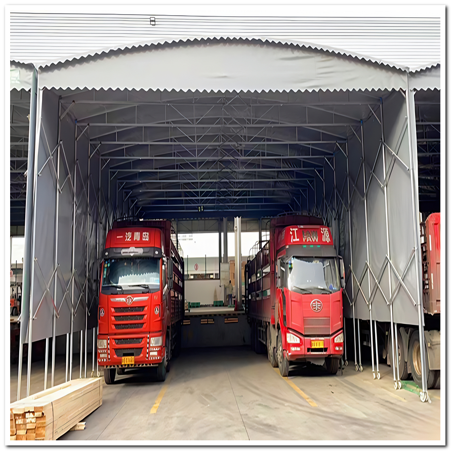 推拉雨棚手動(dòng)推拉棚符合標(biāo)準(zhǔn)