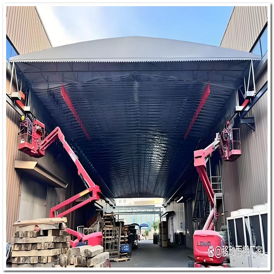 湯原推拉雨棚移動推拉篷價格公道合理