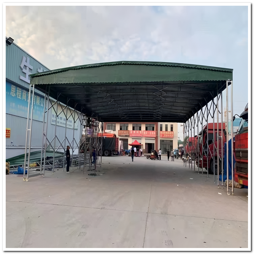 推拉雨棚推拉棚銷售的是誠信