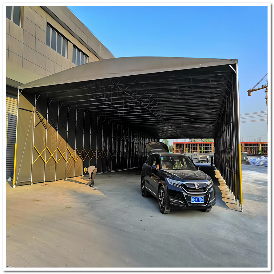 規(guī)格齊全的移動雨篷供貨商