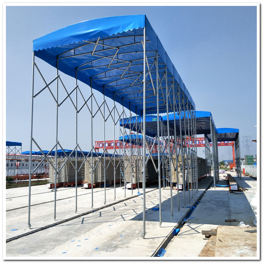 青原推拉雨棚電動推拉篷交貨準時