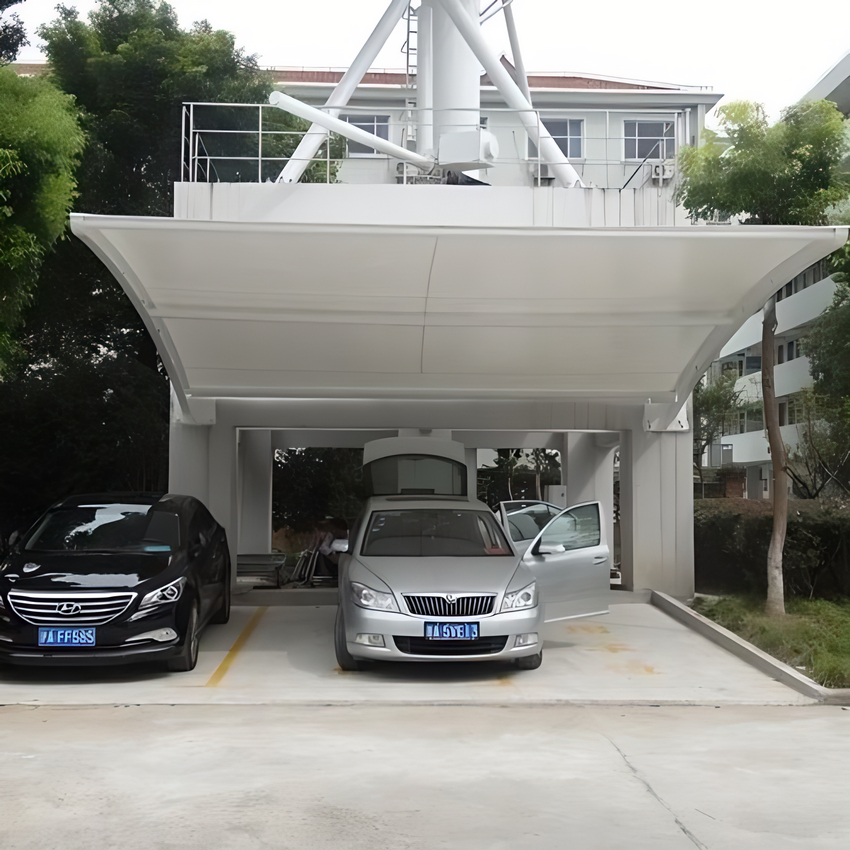 車棚張拉膜停車棚放心選購