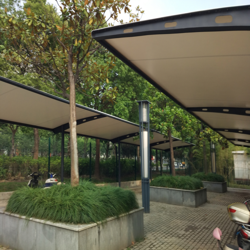 濱州定制新款膜結(jié)構(gòu)車棚【本地廠家】