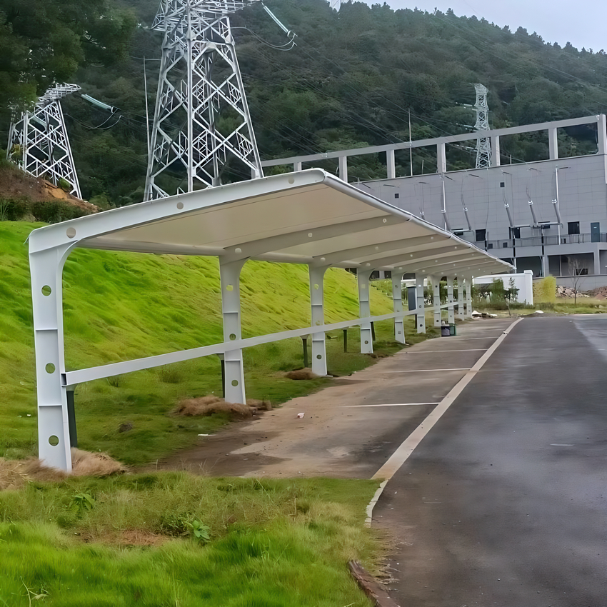 車棚_充電雨棚匠心工藝