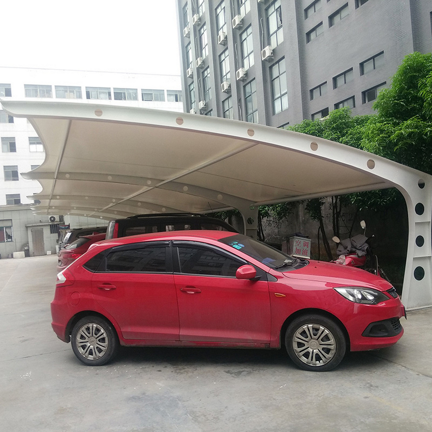 青山湖車棚停車棚維修好品質(zhì)用的放心