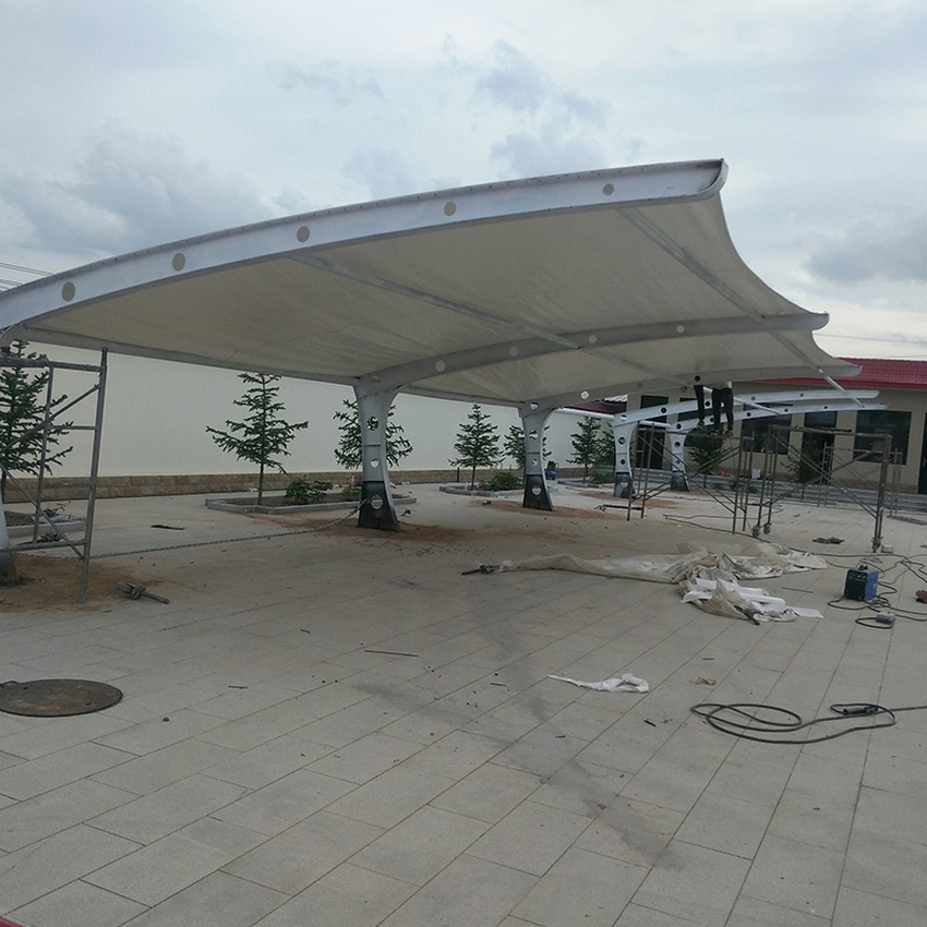 車棚_充電雨棚匠心工藝