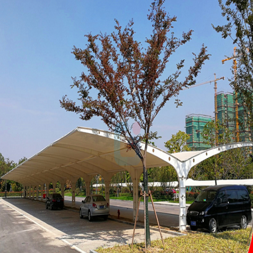 車棚_充電雨棚匠心工藝