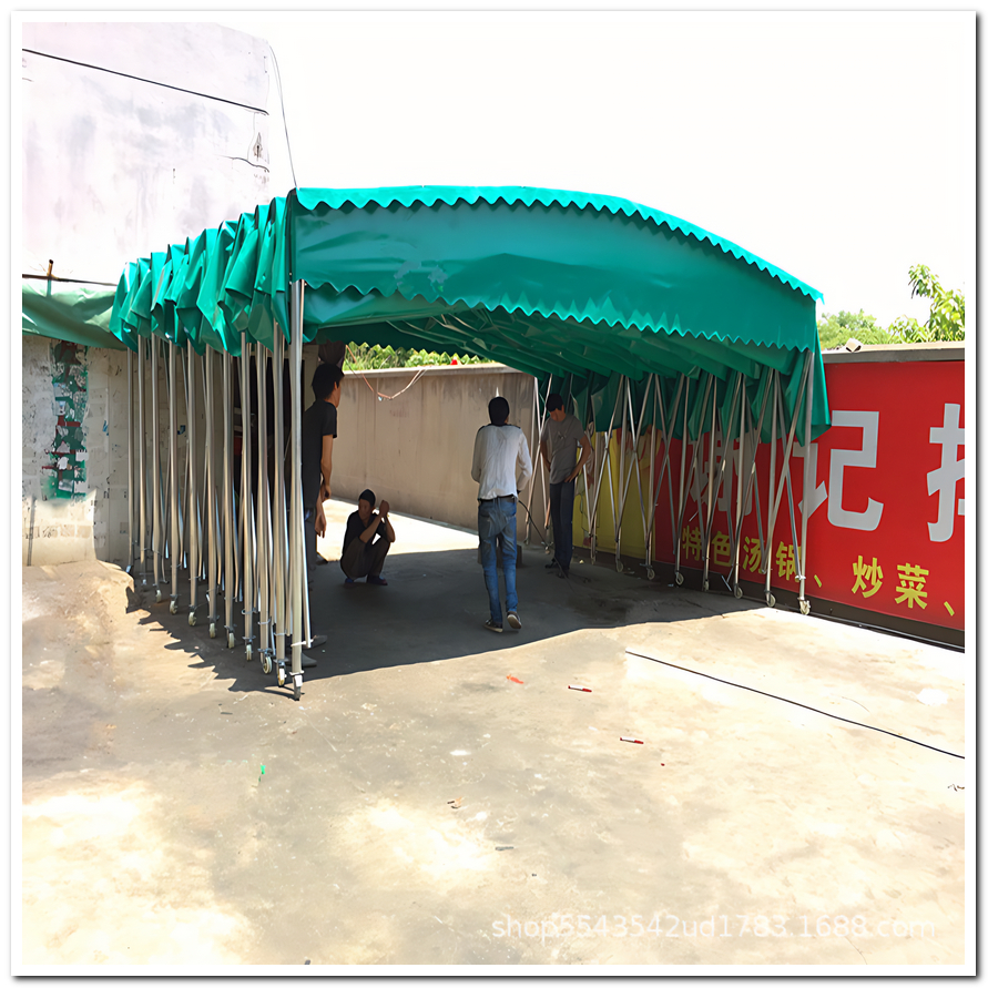 長壽區(qū)籃球場電動推拉雨棚維修、安裝