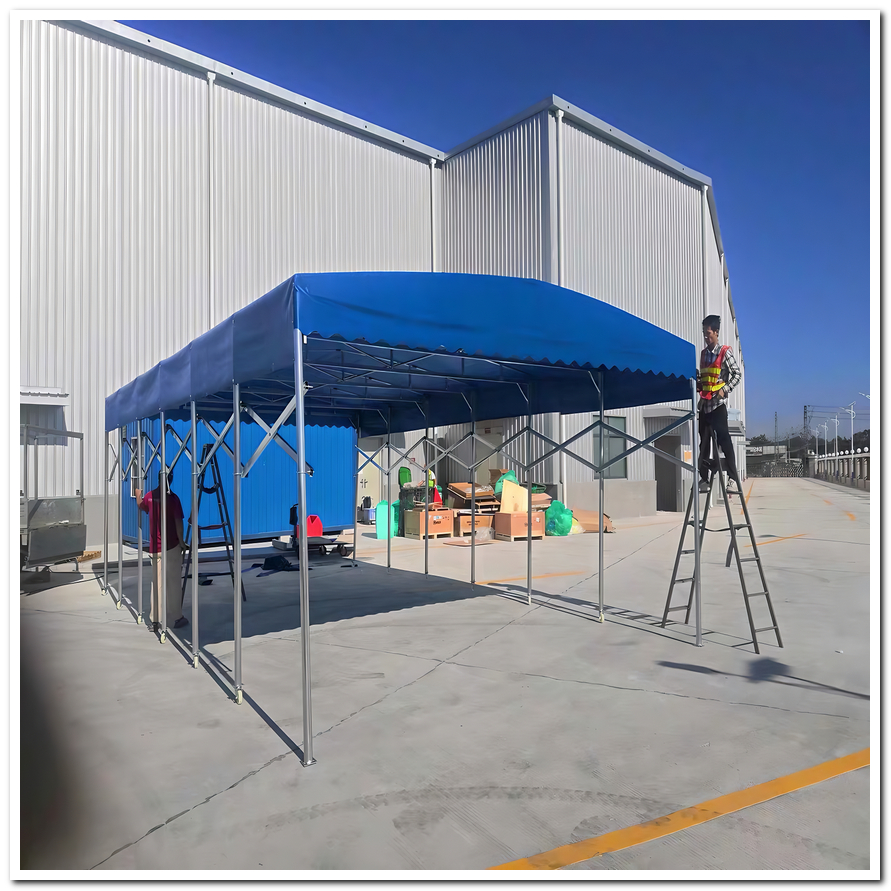 雁山伸縮大篷伸縮雨蓬多行業(yè)適用