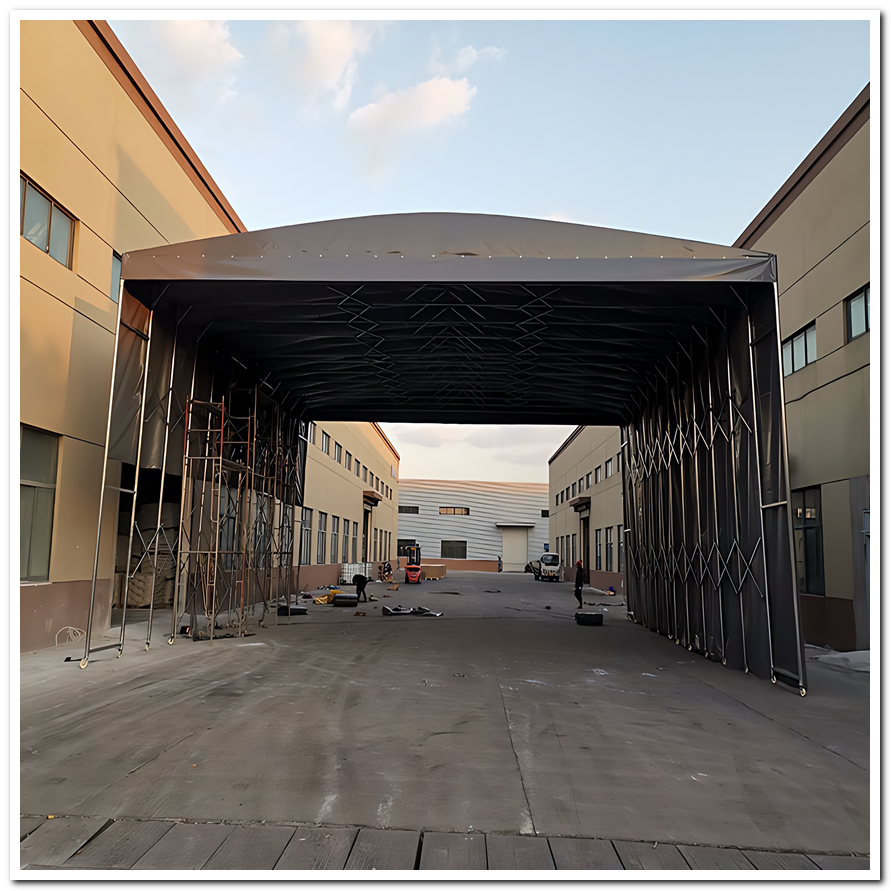 香蜜湖街道露臺伸縮雨棚/2025香蜜湖街道大型活動雨棚