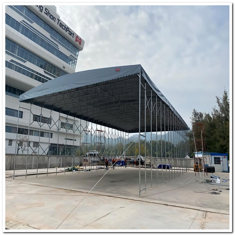 伸縮大篷伸縮雨篷好品質(zhì)售后無憂