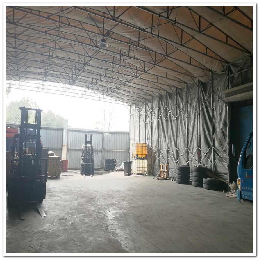 煙臺(tái)倉(cāng)庫(kù)電動(dòng)推拉雨棚廠家維修、安裝