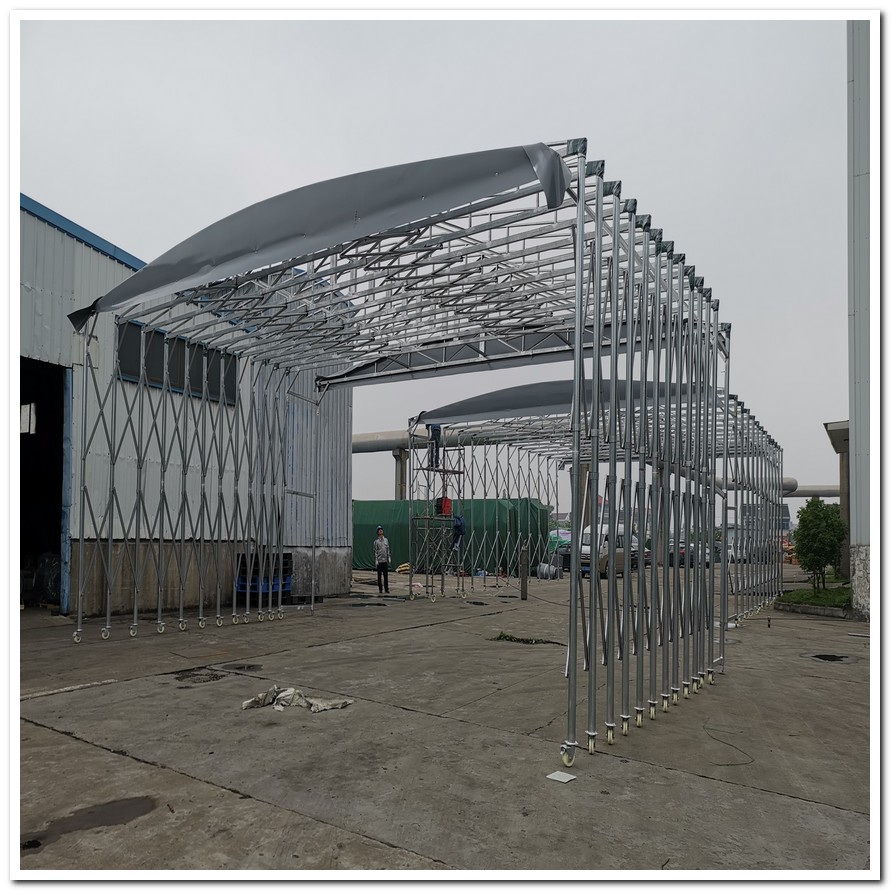 威信伸縮大篷伸縮雨蓬定金鎖價