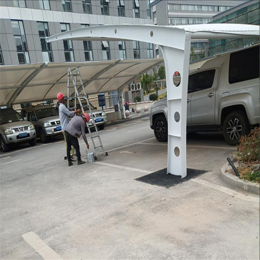 新能源充電篷/張拉膜車棚搭建