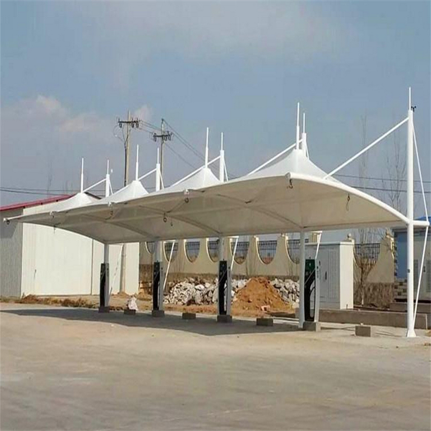 常山停車篷戶外停車雨篷廠家貨源