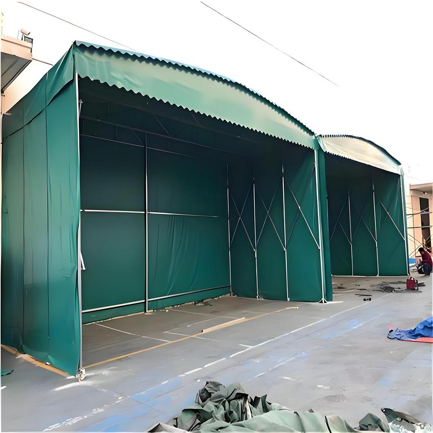 池州移動棚-移動推拉雨棚按需定做