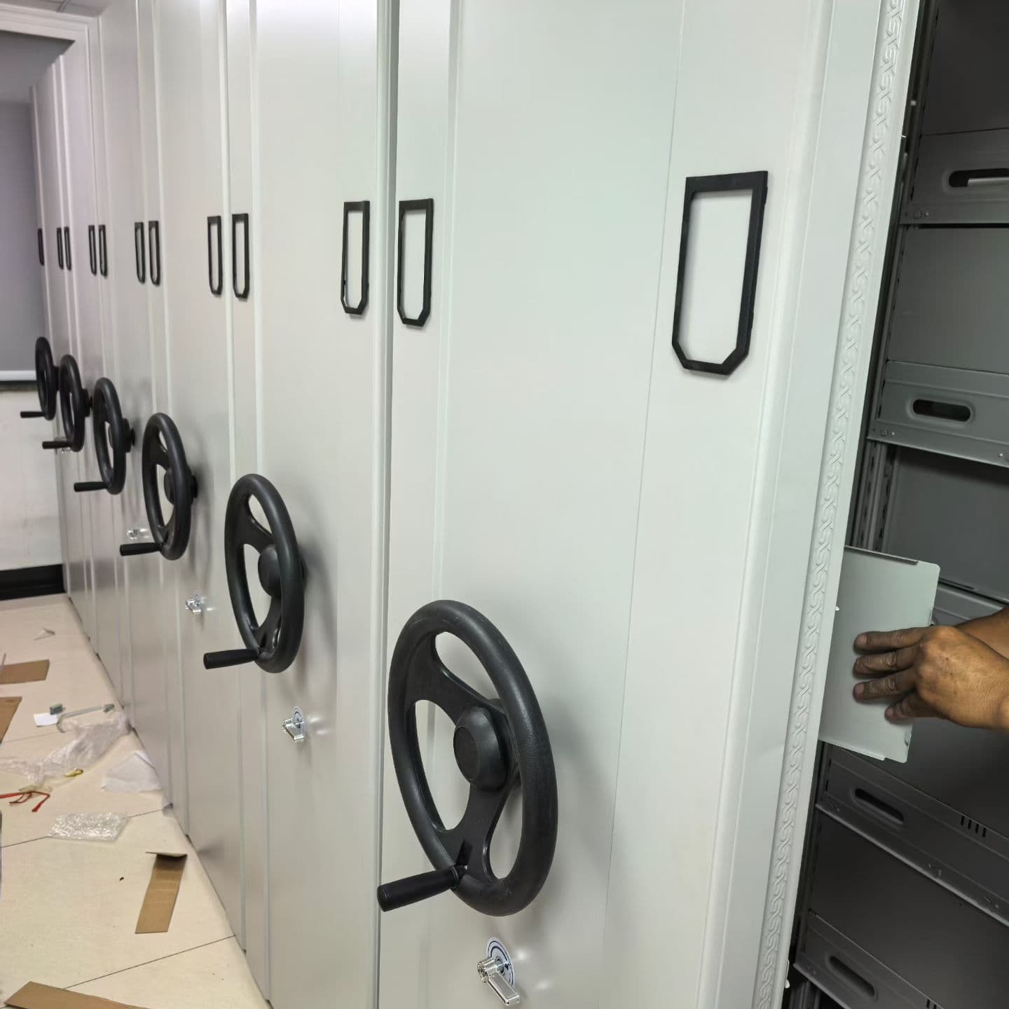 景德鎮(zhèn)珠山智能密集架參數(shù)圖片